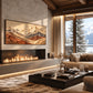 Alpine Expanse artwork displayed in an interior setting, view 1.