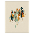 Rider Procession Wall Art