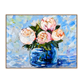 Cobalt Bouquet Wall Art