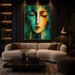 Gilded Serenity artwork displayed in an interior setting, view 4.