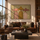 Sombrero Trio artwork displayed in an interior setting, view 1.