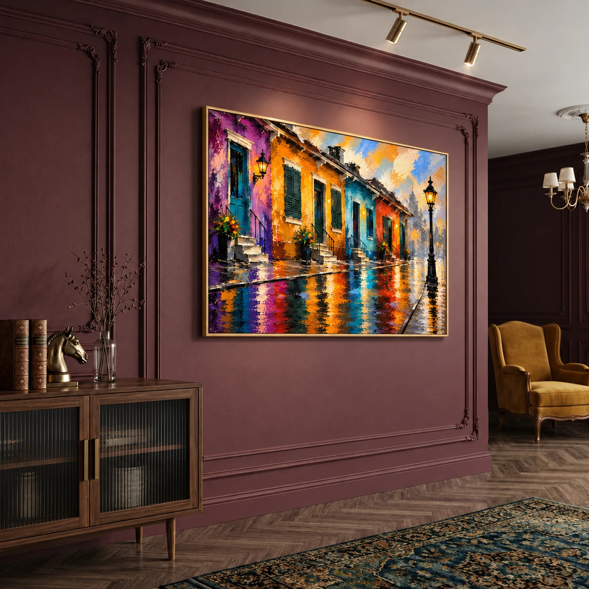 Rainwashed Colors artwork displayed in an interior setting, view 5.
