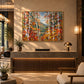 Autumn Birchlight artwork displayed in an interior setting, view 5.