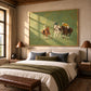 Polo Pursuit artwork displayed in an interior setting, view 4.