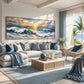 Sunbreak Surf artwork displayed in an interior setting, view 2.