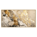 Gilded Confluence Wall Art