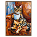 Tabby Espresso Wall Art