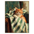 Gingham Nap Wall Art
