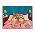 Tiger Breakfast Wall Art