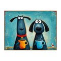 Coffee Hounds Wall Art