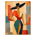 Angular Muse Wall Art