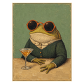 Dapper Frog Wall Art