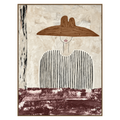 Umber Brim Wall Art