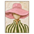 Blush Brim Wall Art
