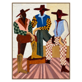 Checkered Posse Wall Art