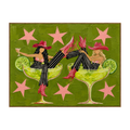 Lime Revelry Wall Art