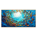 Azure Shoal Wall Art