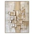Ivory Strata Wall Art