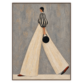 Ivory Stride Wall Art