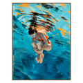 Azure Immersion Wall Art